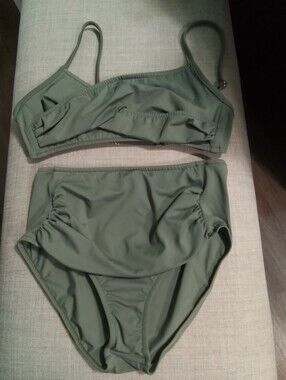 Venus Olive Green Two-Piece Bikini Set